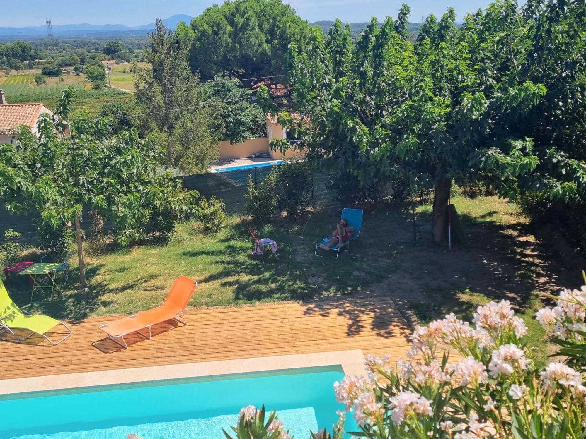 Villa Au Fil De Soi à Saint-Julien-de-Peyrolas Extérieur photo