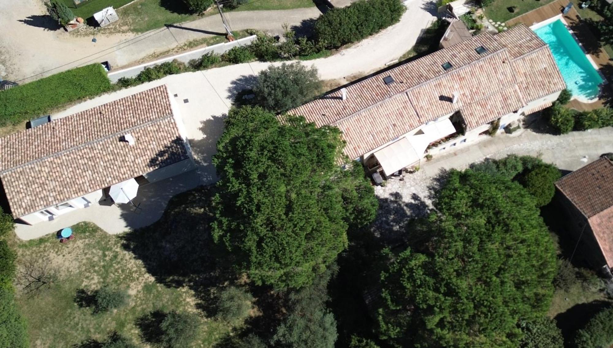 Villa Au Fil De Soi à Saint-Julien-de-Peyrolas Extérieur photo